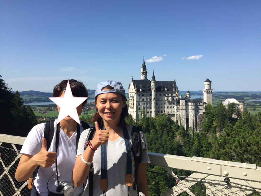 f:id:l-traveler-lovetabi:20180731220653j:plain ノイシュバンシュタイン城