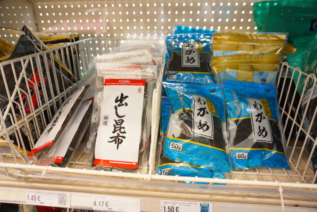 ブリュッセル日本食買いたい