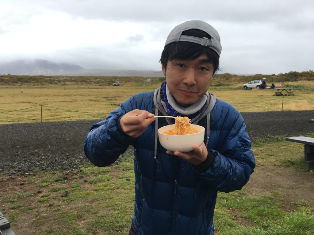 アイスランド自炊