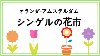 アムステルダム観光シンゲルの花市