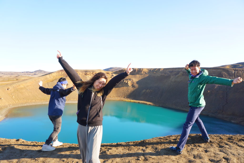 アイスランドクラプラ火山