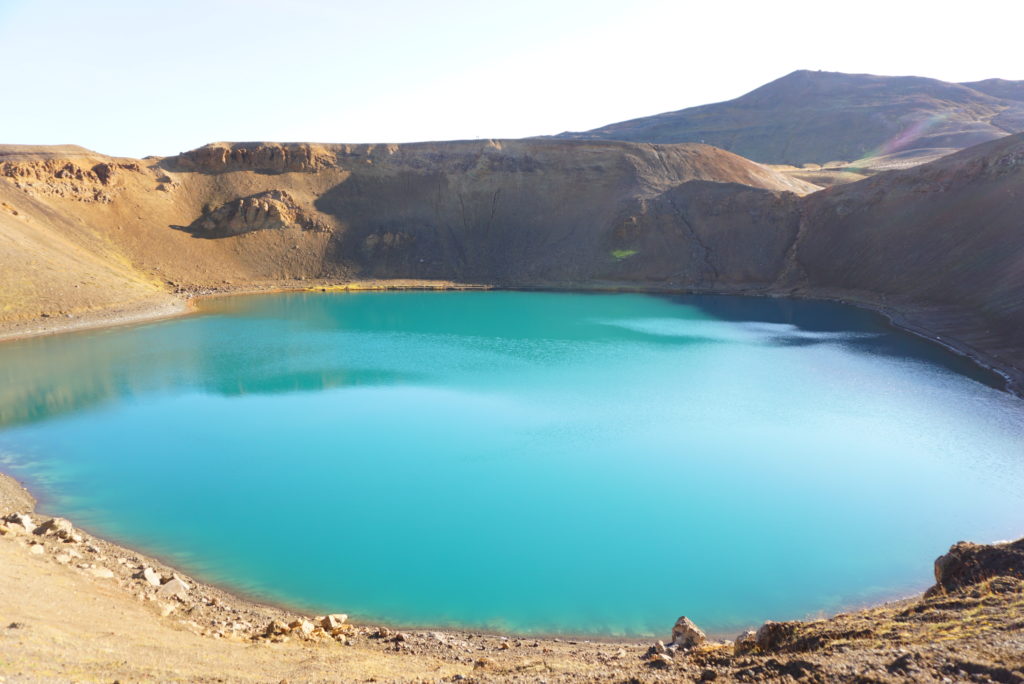 アイスランドクラプラ火山