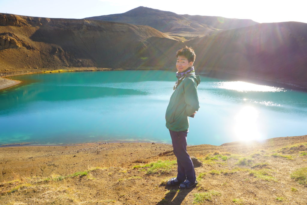 アイスランドクラプラ火山