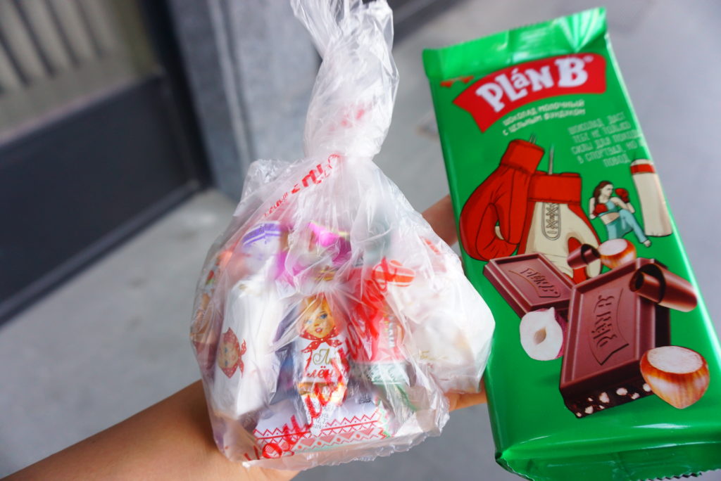 ベラルーシ名物チョコレート