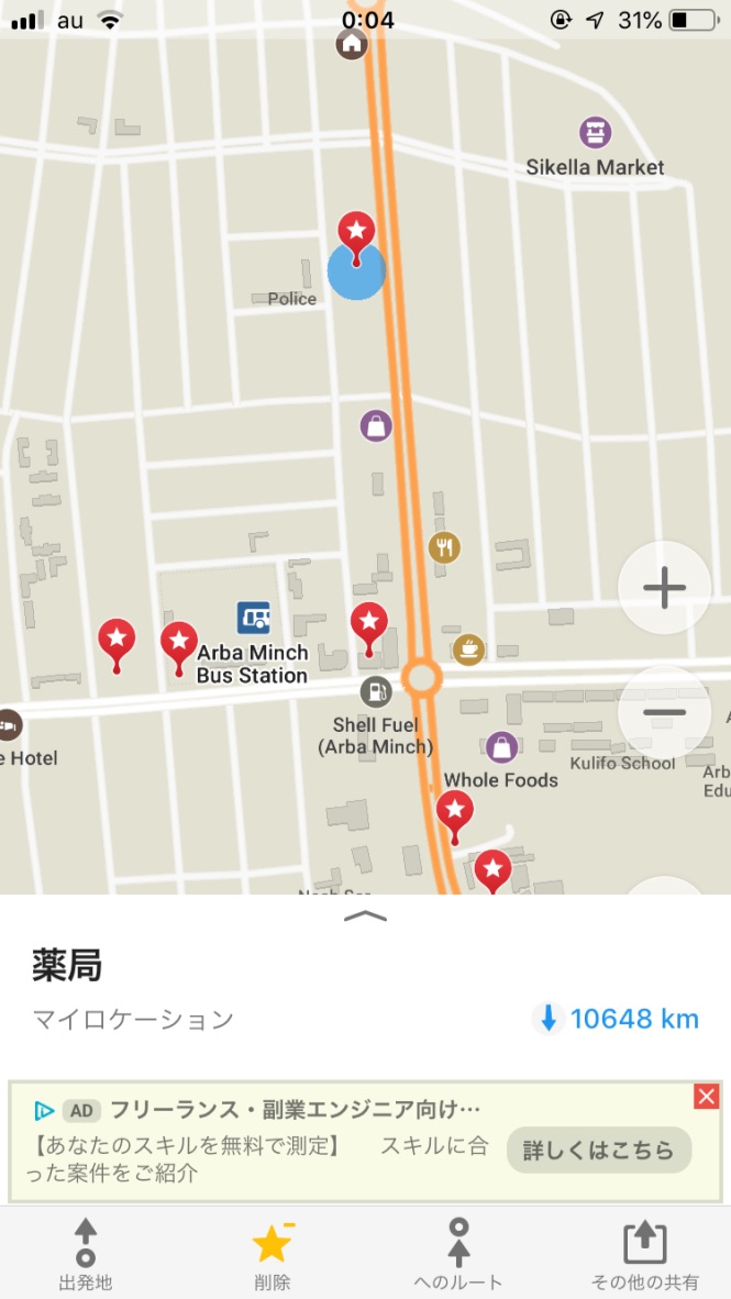 アルバミンチ マラリア予防薬